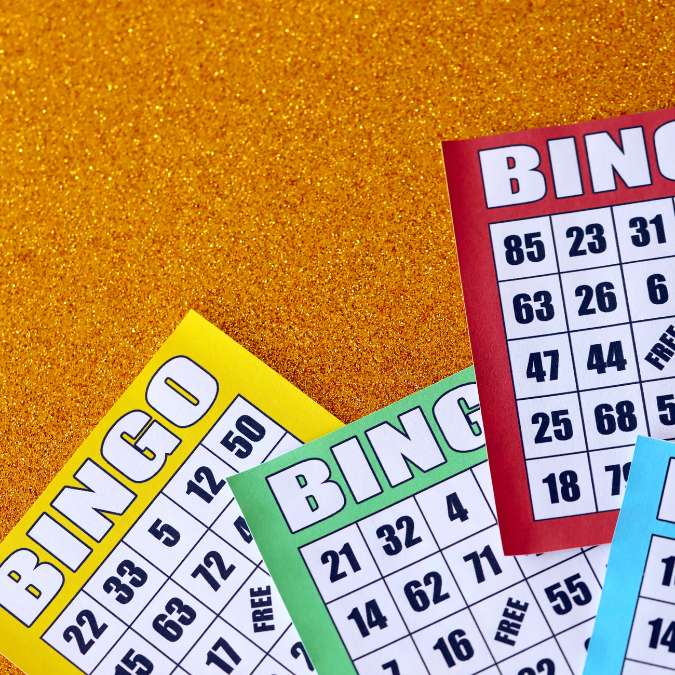 bingo de cartón